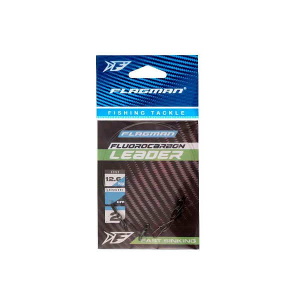 Поводок Flagman Fluorocarbon Leader 12.6кг 30см