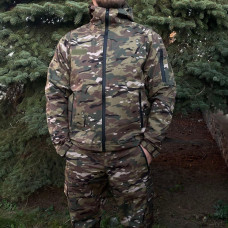 Костюм тактичний на флісі мультикам Softshell 46