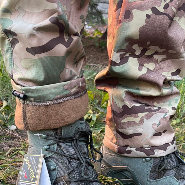 Костюм тактичний на флісі мультикам Softshell 54