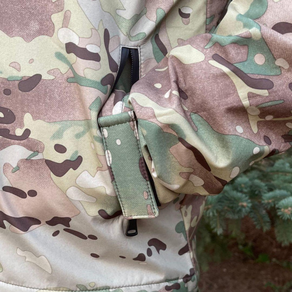 Костюм тактичний на флісі мультикам Softshell 56