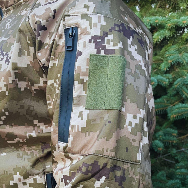Костюм тактичний - Піксельний Softshell на флісі