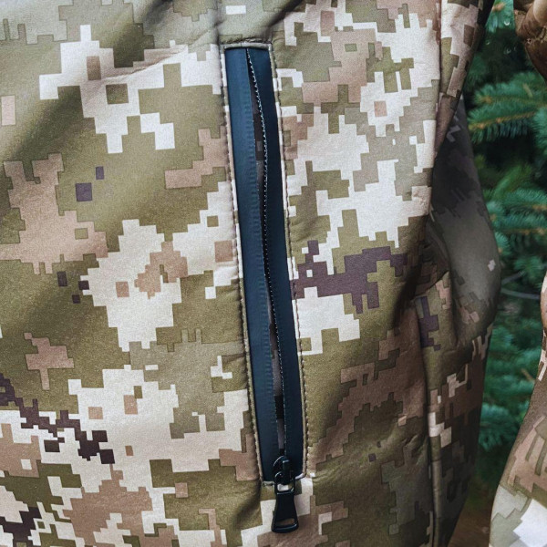 Костюм тактичний - Піксельний Softshell на флісі