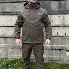 Костюм Fishing ROI Armor OUTDOOR Softshell хакі XL