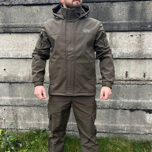 Костюм  Fishing ROI Armor OUTDOOR Softshell хаки XL