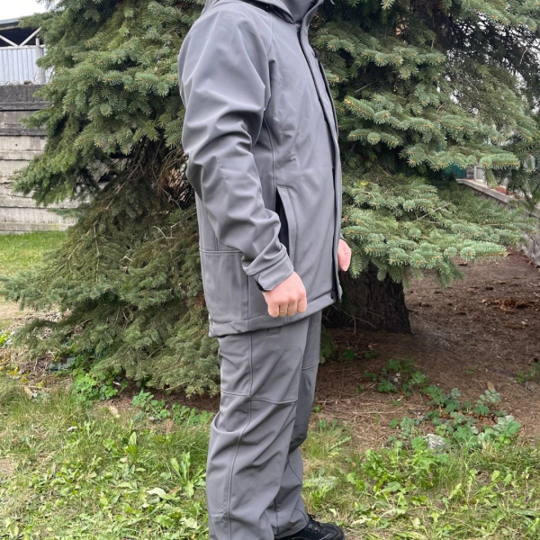 Костюм Apex OUTDOOR Softshell FR сірий XXL