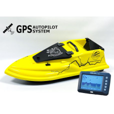 GPS (V3_9+1) Ехолот Toslon TF300 Прикормочний кораблик Фурія Шторм
