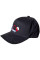 Бейсболка World4Carp Cap, классическая, 100% хлопок, регулируемый размер, с вышитым логотипом, черная, для рыб