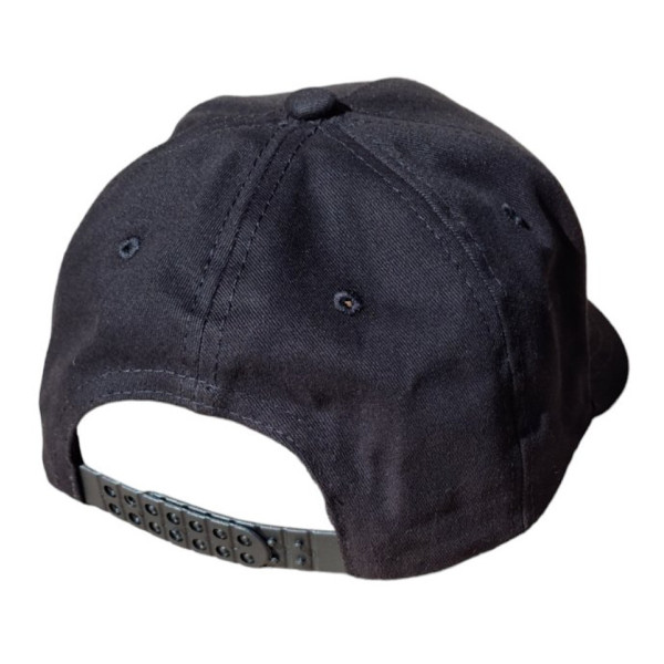 Бейсболка World4Carp Cap, классическая, 100% хлопок, регулируемый размер, с вышитым логотипом, черная, для рыб