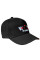Бейсболка World4Carp Cap, классическая, 100% хлопок, регулируемый размер, с вышитым логотипом, черная, для рыб