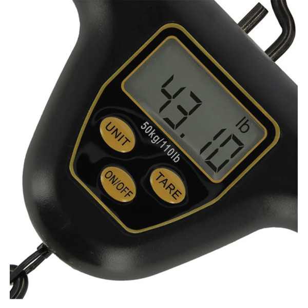 Електронні рибальські ваги з ручками World4Carp T-Line Digital Scaless, 50 кг