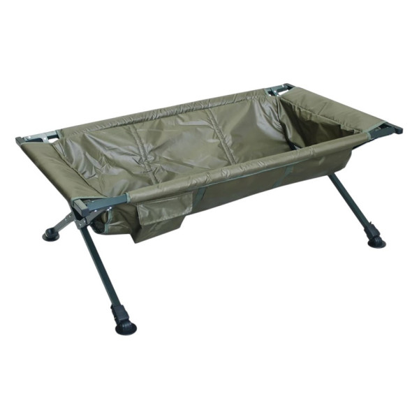 Карповый мат-люлька World4Carp Carp Mat Cradle, алюминиевый каркас, регулируемые ножки, износостойкая ткань