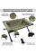 Карповый мат-люлька World4Carp Carp Mat Cradle, алюминиевый каркас, регулируемые ножки, износостойкая ткань