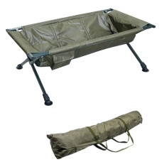 Карпова мат-люлька World4Carp Carp Mat Cradle, алюмінієвий каркас, регульовані ніжки, зносостійка тканина