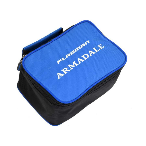 Сумка-чехол для катушек Flagman Armadale Reel Case 2-секционная, 26x17x11 см, водонепроницаемая, жесткий защит