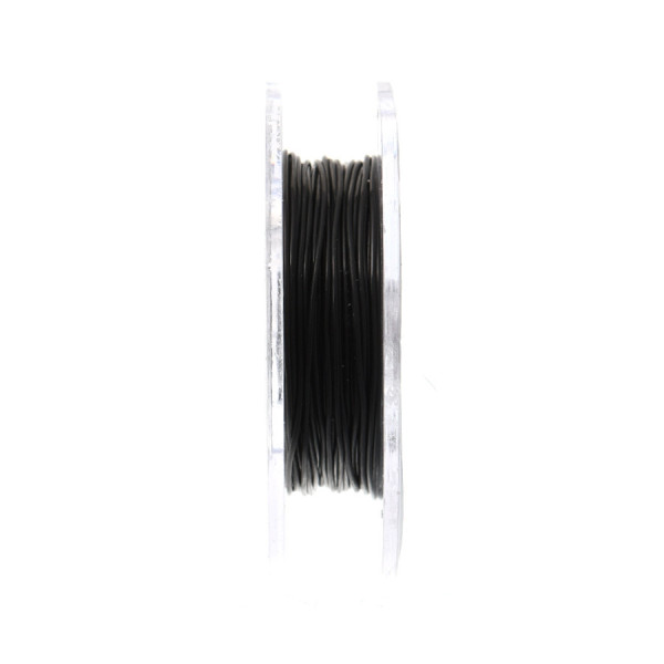 Амортизатор Flagman Feeder Gum Black 1 мм, 10 м, для фідерних оснасток, чорний колір