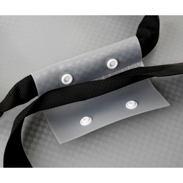 Відро для прикормки Flagman Gray EVA 30x18 см з кришкою, водонепроникне, складане, легке, міцне, для риболовлі та транспортування