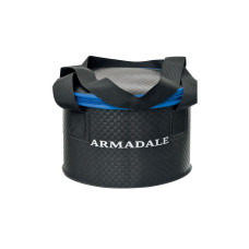 Відро для прикормки Flagman Armadale EVA 25x15 см з кришкою, водонепроникне, легке, міцне, складне, для фідерної, коропової та поп