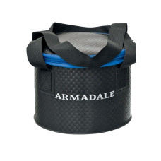 Відро EVA з кришкою Flagman Armadale 30x20 см, водонепроникне, міцне, легке, компактне, для риболовлі, зберігання живця та прикорм