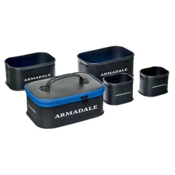 Набор емкостей Flagman Armadale Eva Bait Bowl Set 5pcs, для хранения приманок и прикормки, из EVA