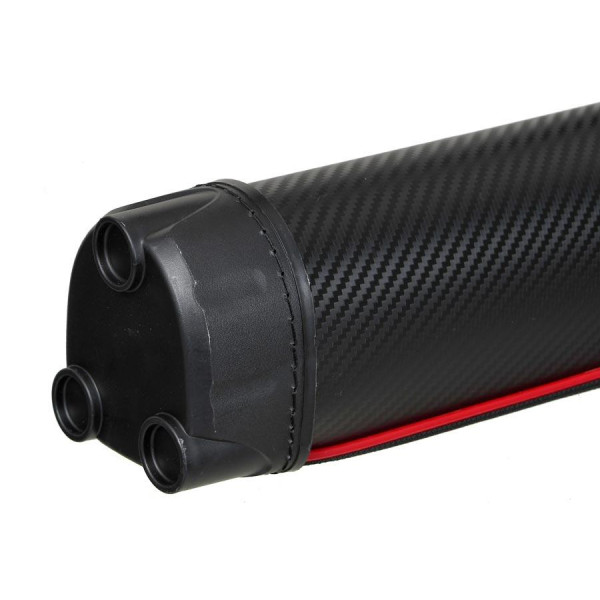 Тубус для удилищ Azura Sawada Hard Rod Case 1,35 м, черный, полужесткий, легкий футляр для транспортировки