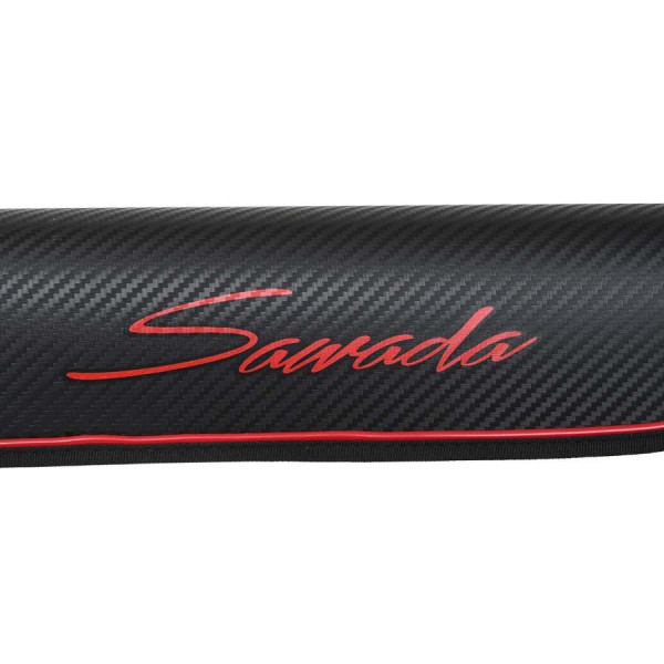 Тубус для удилищ Azura Sawada Hard Rod Case 1,35 м, черный, полужесткий, легкий футляр для транспортировки