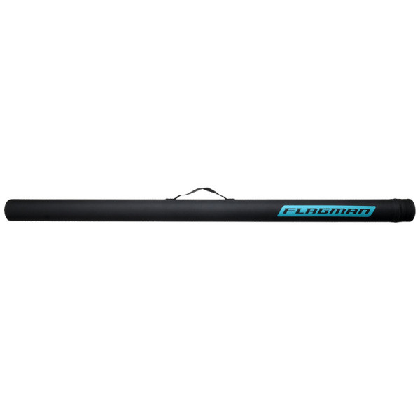 Тубус для удилищ Flagman Hard Rod Case 135х7,5 см, черный, жесткий, водостойкий футляр для спиннингов