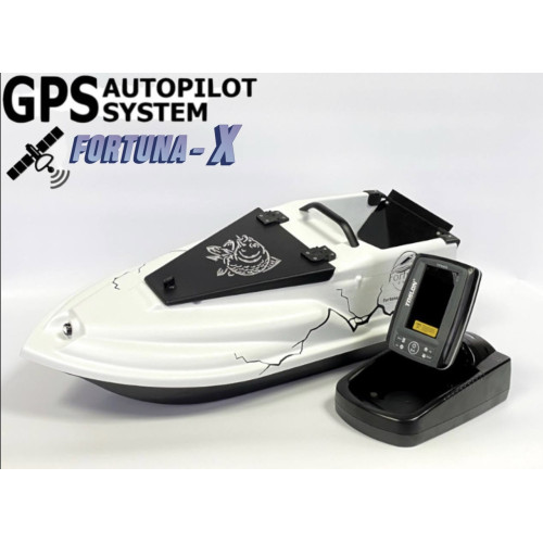 Кораблик для рыбалки Фурия Фюжн с GPS (Fortuna-X) и Эхолотом Toslon TF520