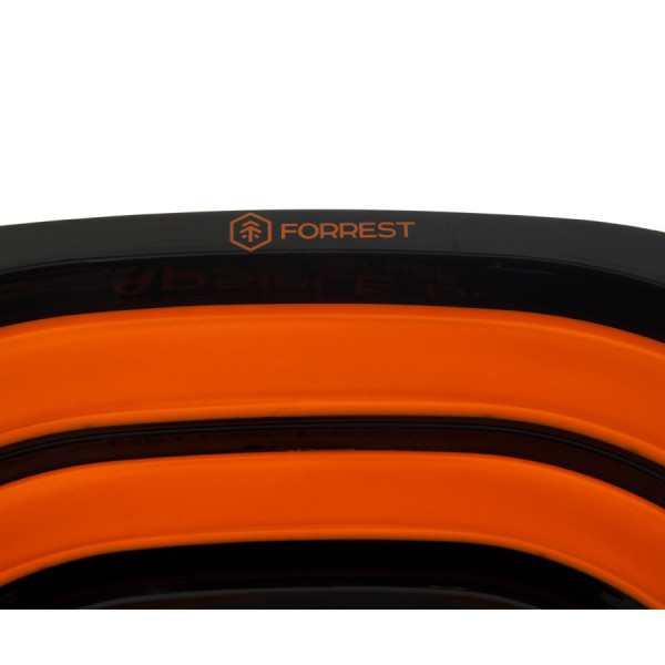 Силиконовое складное ведро Forrest Collapsible Basin 12 л, удобное, прочное, для рыбалки, дачи, туризма и тран