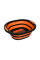 Силиконовое складное ведро Forrest Collapsible Basin 12 л, удобное, прочное, для рыбалки, дачи, туризма и тран