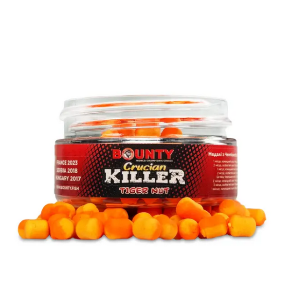 BOUNTY Crucian Killer Tiger Nut - Вафтерси (плавучі бойли, тигровий горіх)
