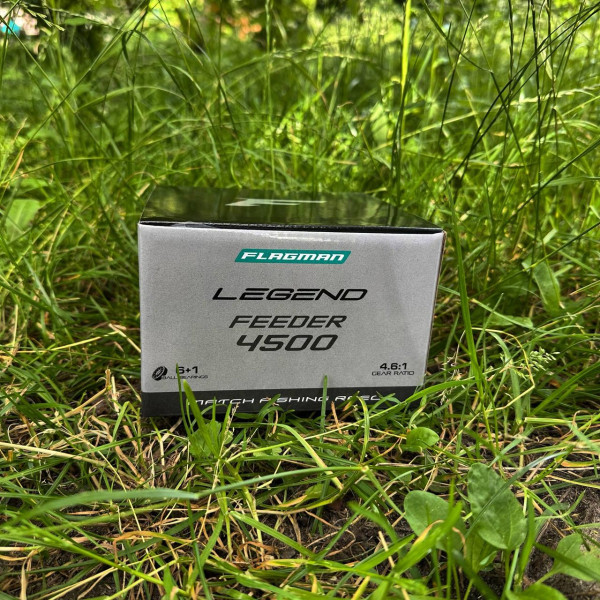 Фидерная катушка Flagman Legend Feeder 5500 FD с передаточным числом 4.6:1, 6+1 подшипниками
