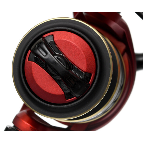 Катушка Flagman RedFire 3000S, спиннинговая, 5+1 подшипник, графитовый корпус, Anti-Twist, алюминиевая шпуля,