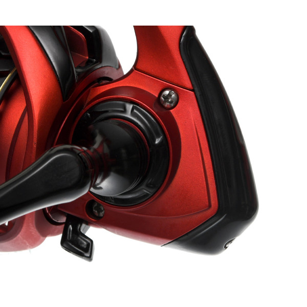Катушка Flagman RedFire 3000S, спиннинговая, 5+1 подшипник, графитовый корпус, Anti-Twist, алюминиевая шпуля,