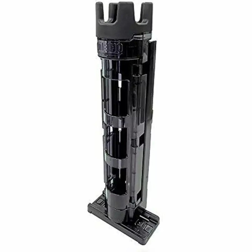 Подставка для удилища Meiho Rod Stand BM-250L черная, регулируемая, прочный поликарбонат, для ящиков Bucket Mo