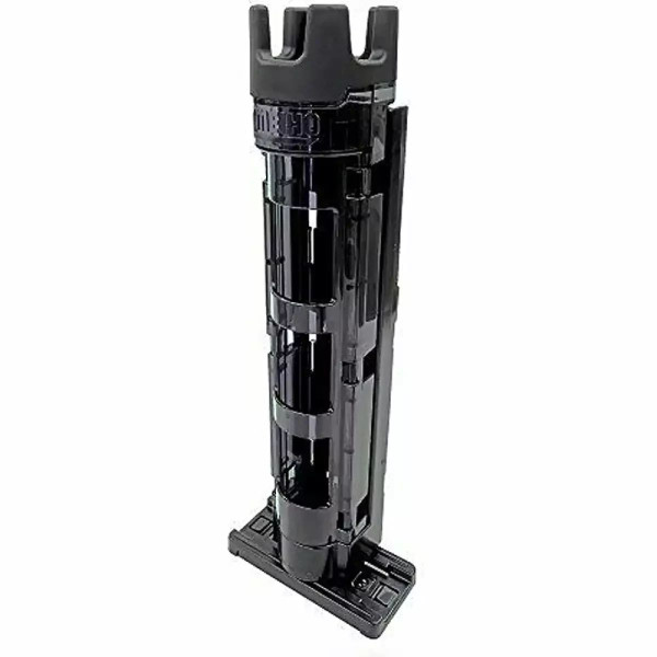 Підставка для удилища Meiho Rod Stand BM-250L чорна, регульована, міцний полікарбонат, для ящиків Bucket Mouth та RunGun, 50x54x28
