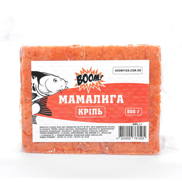 Мамалыга BOOM Криль (500г)