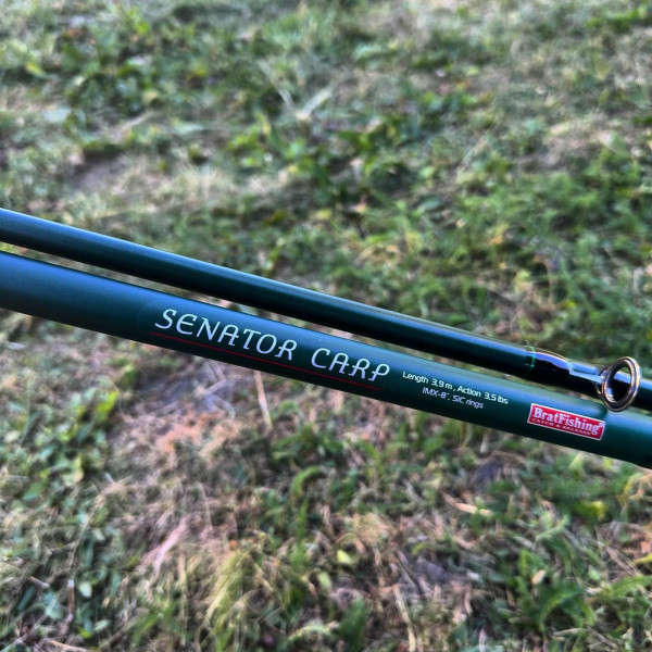 Вудлище коропове SENATOR CARP 3.9m 3.5lb 2-х секційне