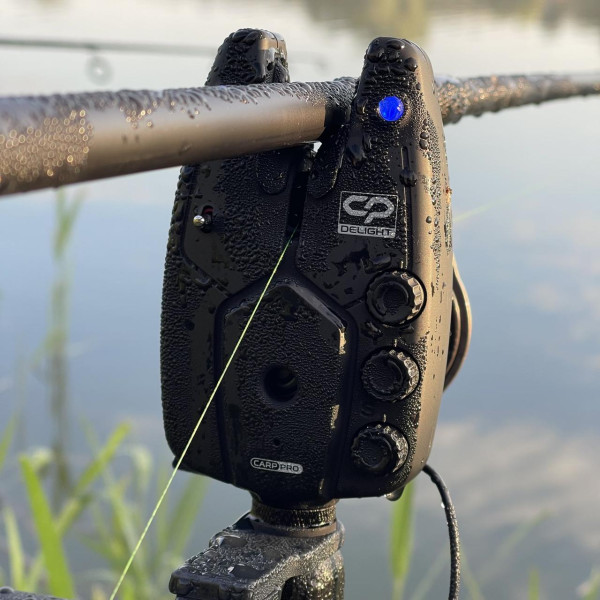 Сигнализатор поклёвки Carp Pro Delight электронный, влагозащищённый, с подключением к ресиверу и свингеру