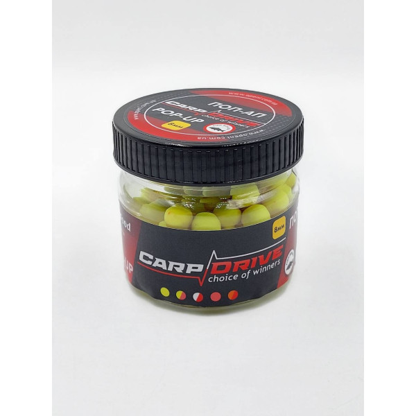 Бойл плавальний поп ап Carp Dream Банан (Banana) 8 мм, ароматна насадка для риболовлі, поп ап бойли Carp Dream
