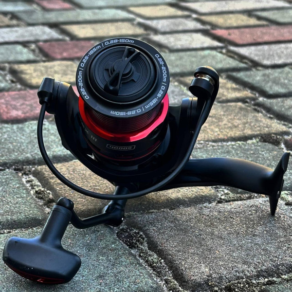 Котушка безінерційна Brain Apex III Feeder 4000S, 5+1 підшипник, передній фрикціон, передаточне число 4.9:1, потужна