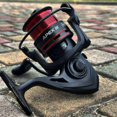 Безінерційна котушка Brain Apex III Feeder 6000S, 5+1 підшипник, передній фрикціон, 4.9:1, силова, для фідерної риболовлі