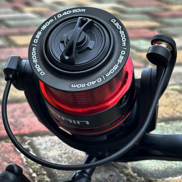 Безінерційна котушка Brain Apex III Feeder 6000S, 5+1 підшипник, передній фрикціон, 4.9:1, силова, для фідерної риболовлі