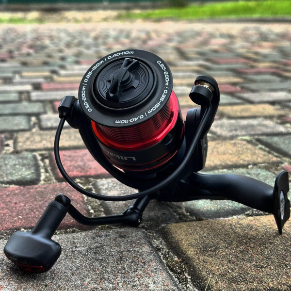 Безінерційна котушка Brain Apex III Feeder 6000S, 5+1 підшипник, передній фрикціон, 4.9:1, силова, для фідерної риболовлі