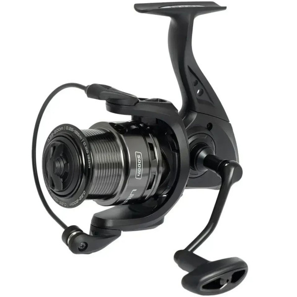 Безінерційна котушка Brain Classic III Feeder 4000S, 4+1 підшипник, передній фрикціон, 4.9:1, ліва/права ручка, для фідерної ловлі