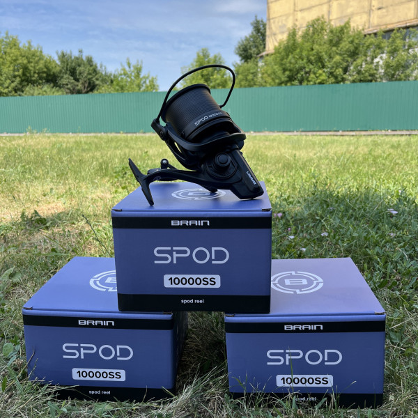 Сподова котушка Brain SPOD 10000SS, 8+1 підшипників, передатне число 5.7:1