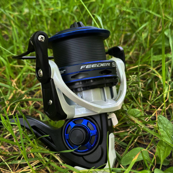 Котушка фідерна Flagman Cast Master Feeder 4500 SI 2024, 5+1 підшипник, фрикціон, алюмінієва шпуля, передаточне 5.1:1