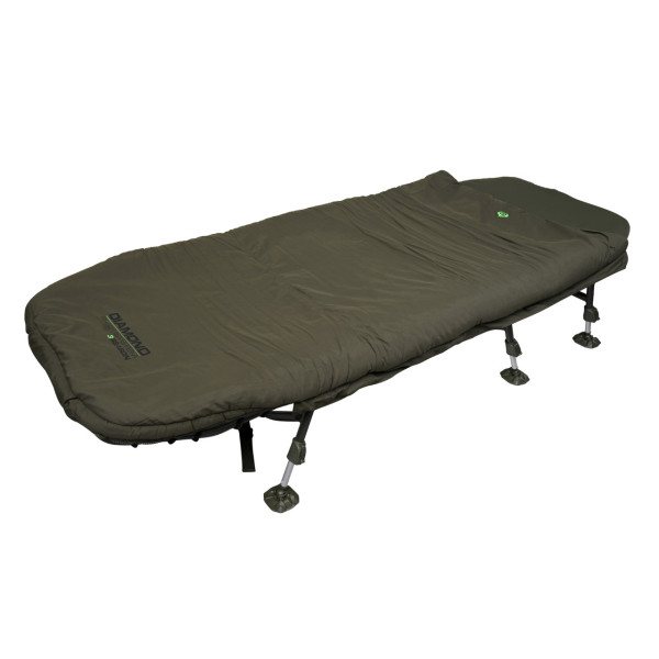 Карповая система кровать+спальник Carp Pro Diamond 3 Season Sleep System вес до 160 кг