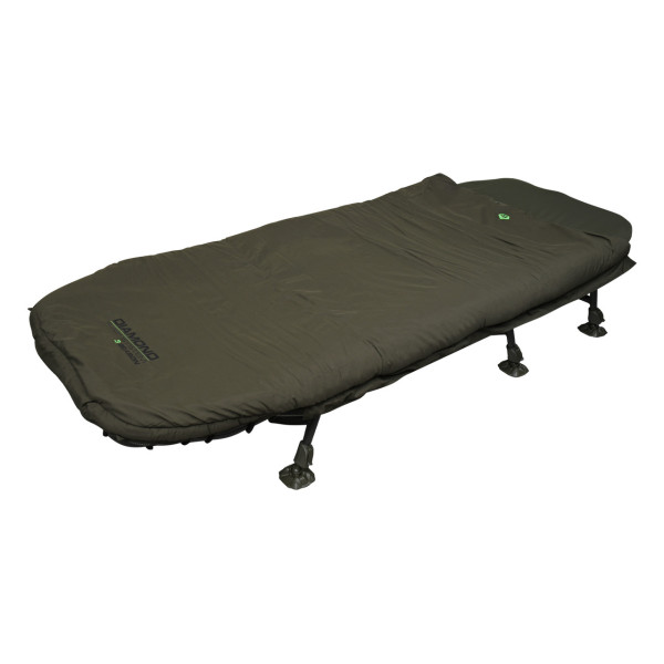 Карповая система кровать+спальник Carp Pro Diamond 3 Season Sleep System вес до 160 кг