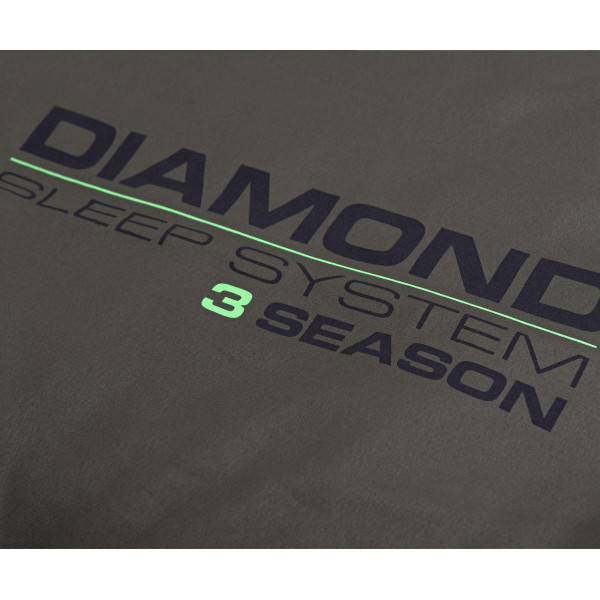 Карповая система кровать+спальник Carp Pro Diamond 3 Season Sleep System вес до 160 кг