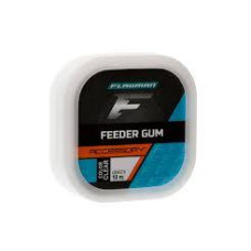 Амортизатор Flagman Feeder Gum Clear 0.8 мм 10 м, еластичний матеріал для фідерних оснасток, міцний, прозорий
